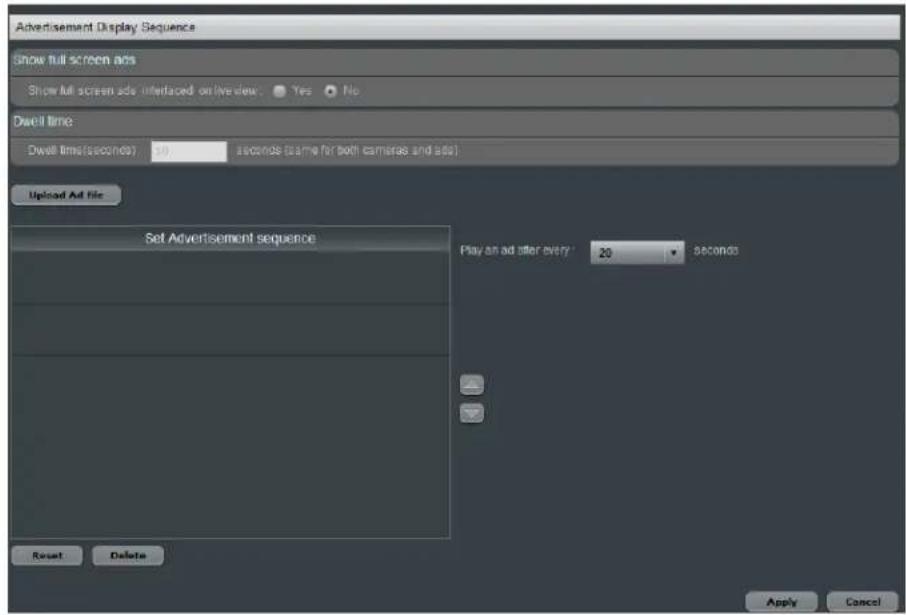 LENOVO Mindtree SecureMind Surveillance Manager Version 1.7.x - Sequence d'affichage de publicités - 1
