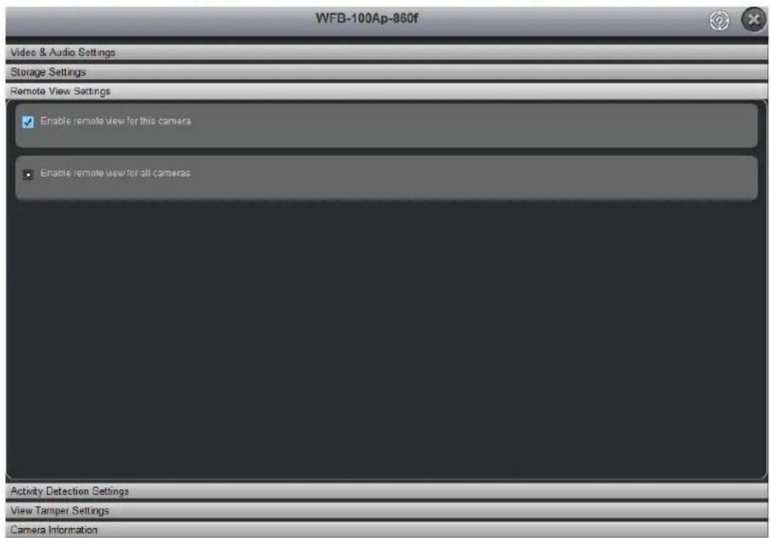 LENOVO Mindtree SecureMind Surveillance Manager Version 1.7.x - Paramètres de l'affichage à distance - 1