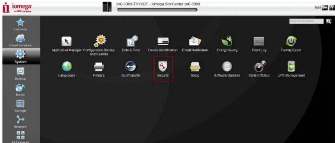 LENOVO Mindtree SecureMind Surveillance Manager Version 1.7.x - > Pour activer la sécurité pour l'application, précisé comme suit : - 1