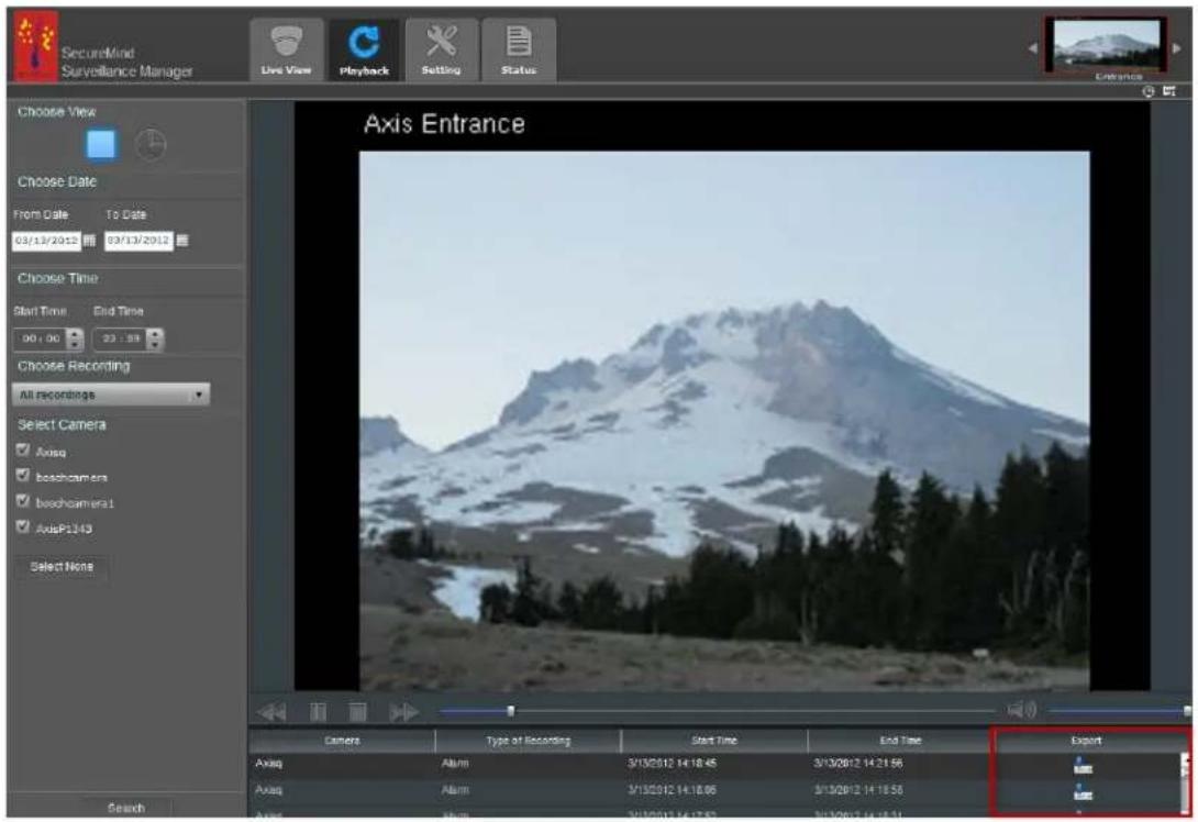 LENOVO Mindtree SecureMind Surveillance Manager Version 1.7.x - Visualisation de videos avec l'affichage liste - 6