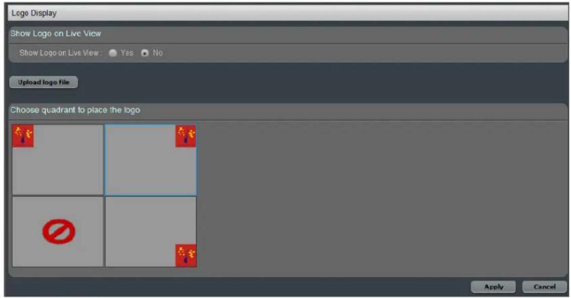 LENOVO Mindtree SecureMind Surveillance Manager Version 1.7.x - Affichage du logo - 1