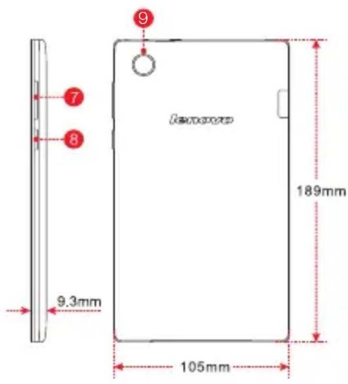 LENOVO TAB 2 A720F - Tekniska specifikationer - 2