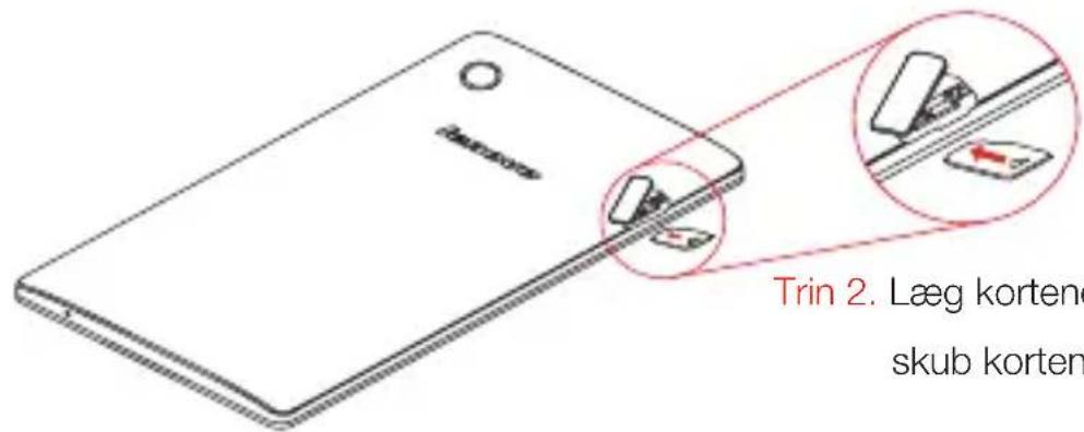 LENOVO TAB 2 A720F - Klargøring af Lenovo TAB 2 A7 - 2