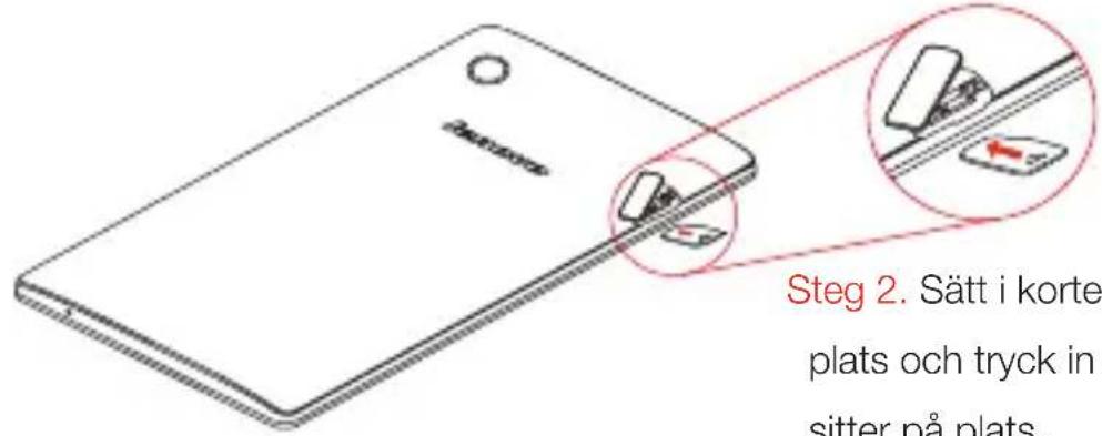 LENOVO TAB 2 A720F - Förbereda Lenovo TAB 2 A7 - 2