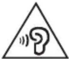 LENOVO TAB 2 A720F - Declaración de advertencia de preslón acústica - 1