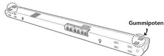 YAMAHA YHT594 - De gummipoten vastkleven - 1