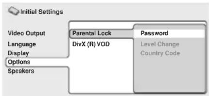 PIONEER HTZ360DV - Registering a new password - 1
