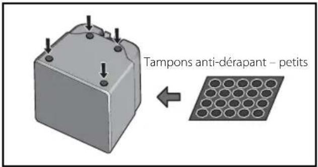 PIONEER HTZBD30 - Pour les socles de haut-parleurs : - 1