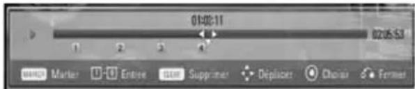 PIONEER HTZBD30 - Pour supprimer un marqueur - 1