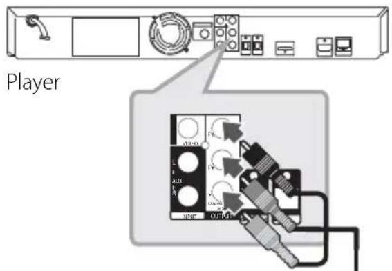 PIONEER HTZBD30 - Component Connection - 1