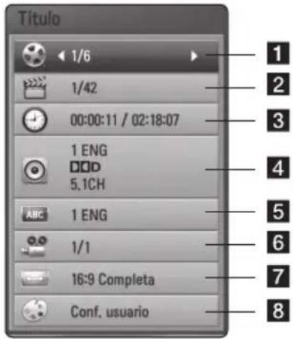 Título 1/6 1/42 00:00:11 / 02:18:07 1 ENG 5.1CH ABC 1 ENG 1/1 16:9 Completa Conf. usuario 1 2 3 4 5 6 7 8