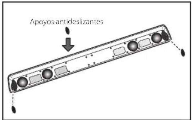 Apoyos antideslizantes