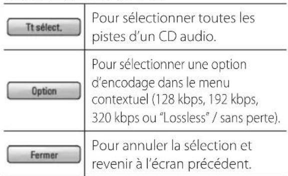 PIONEER HTZBD91HW - Extraction/Copie de CD audio - 1