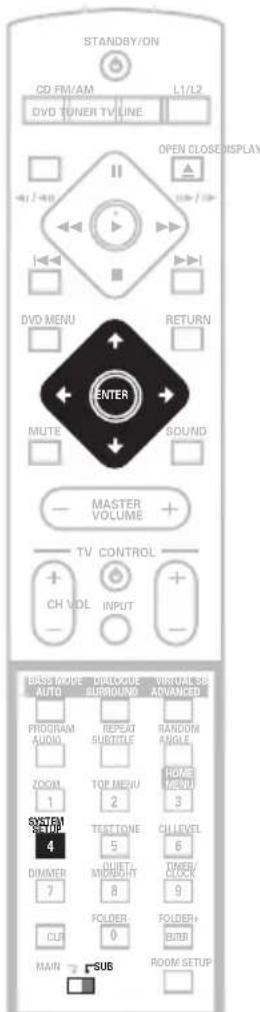 PIONEER HTZ830DV - Réglage du son surround - 1