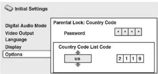 PIONEER HTZ830DV - Select a Country code. - 1