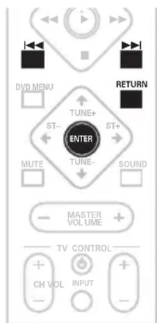 PIONEER HTZ830DV - Menu de commande de la lecture (PBC) pour les Video CD - 1