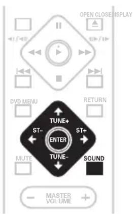 PIONEER HTZ830DV - Pour ajuster les graves et les aigus - 1