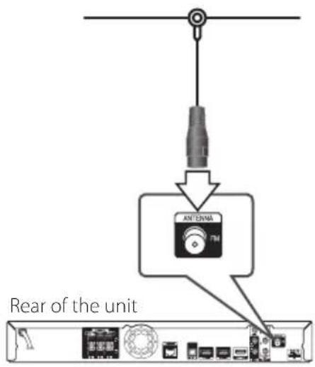 PIONEER HTZBD81HF - Antenna connection - 1