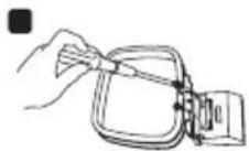 PIONEER HTSLX70 - Assemble the AM loop antenna. - 3