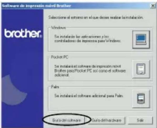 BROTHER MW140BT - Instale el software de acuerdo con las instrucciones que aparecen. - 1