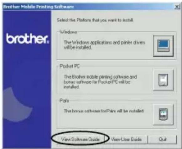 BROTHER MW140BT - Installer programvaren ved å følge instruksjonene som vises. - 1