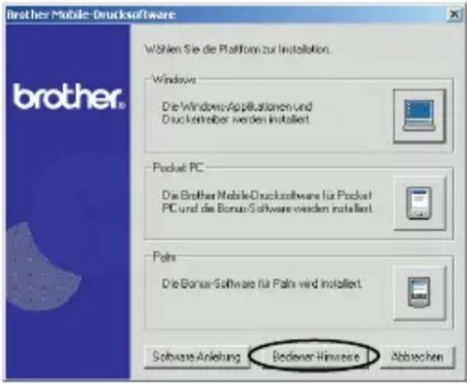 BROTHER MW100 - Stellen Sie das Gerät auf. - 1