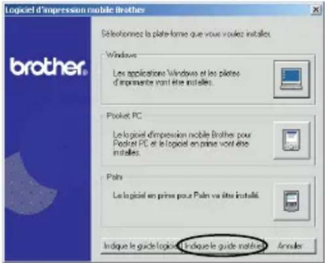 BROTHER MW100 - Préparez l'imprimante. - 1