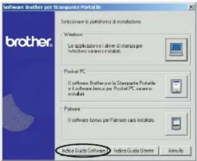 BROTHER MW100 - Installare il software secondo le istruzioni che appaiono. - 1