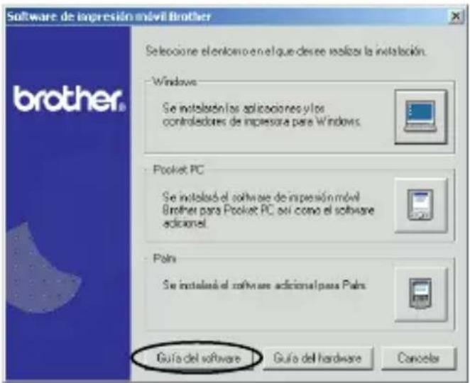 BROTHER MW100 - Instale el software de acuerdo con las instrucciones que aparecen. - 1