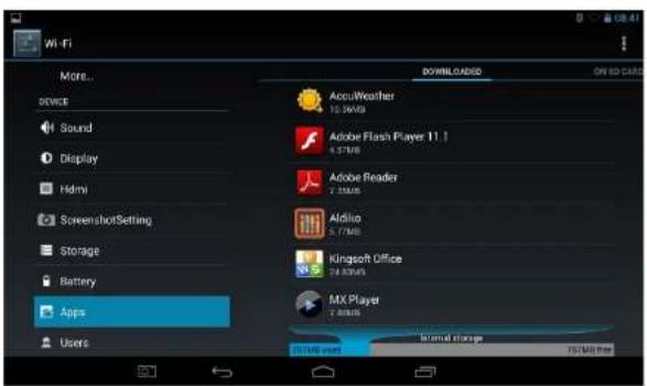 Sunstech Tab 785 Dual - ◆ Apps - 1