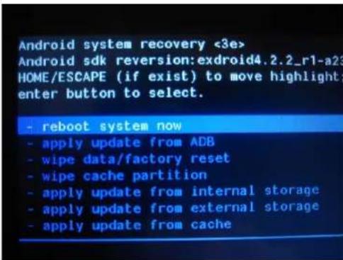 Sunstech Tab 785 Dual - Modo de recuperación para TAB785DUAL - 2