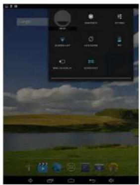 Sunstech Tab 785 Dual - Paramètres de rotation d'écran : - 2