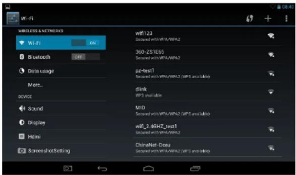 Sunstech Tab 785 Dual - ◆ Wireless &amp; Network: - 1