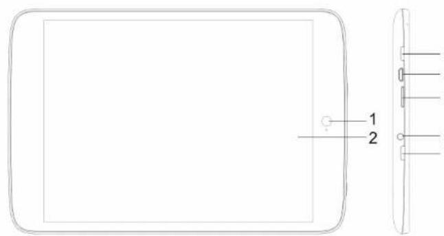 Sunstech Tab 785 Dual - Descripción del aparato - 1