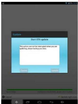 Sunstech Tab 785 Dual - Como utilizar a atualização automática "OTA". - 8
