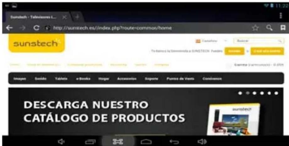 Sunstech Tab 87 DCBT - Navigation sur le Web - 1