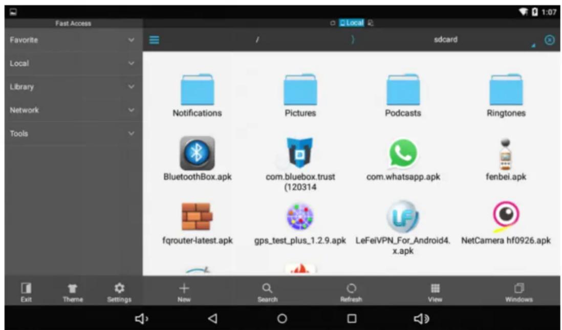Sunstech Tab 105 QCBTK - Instalelaapplication - 1