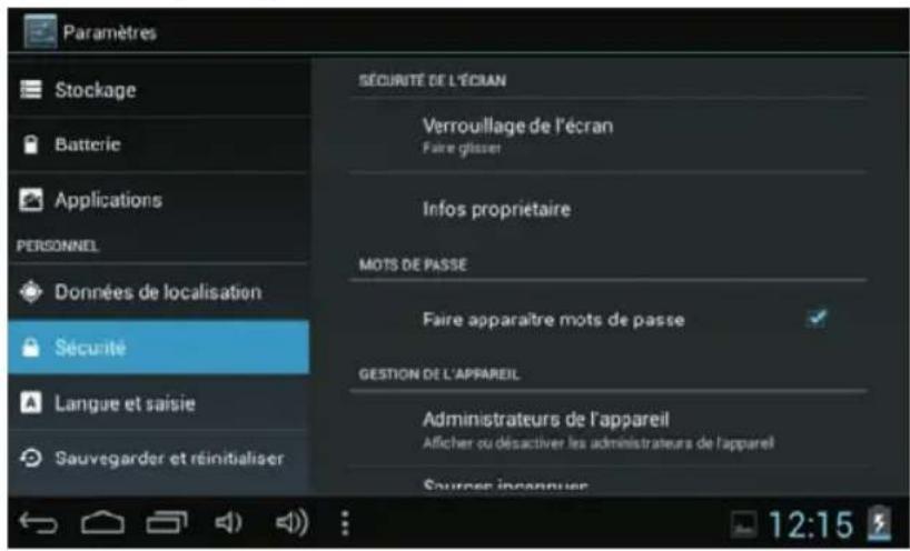 Sunstech Tab 76 - Sécurité - 1