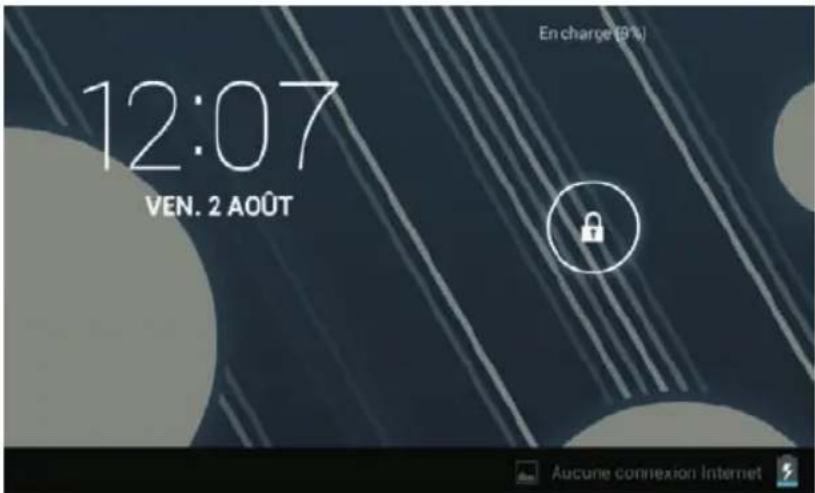 Sunstech Tab 76 - Mode veille (Ecran mode hors tension) / Déverrouillage de l'écran - 1