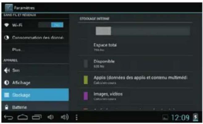 Sunstech Tab 76 - Stockage - 1
