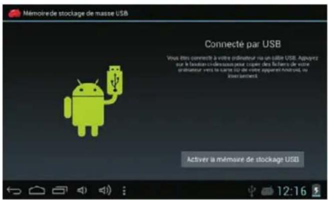 Sunstech Tab 76 - Comment brancher/ débrancher l'appareil avec/ à partir de l'ordinateur - 3