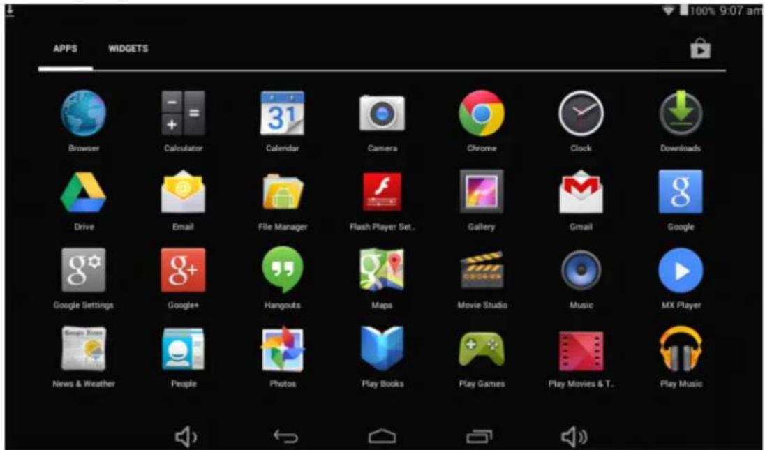 Sunstech Tab 106 OCBT - Visualizar tosbas las aplicaciones - 1