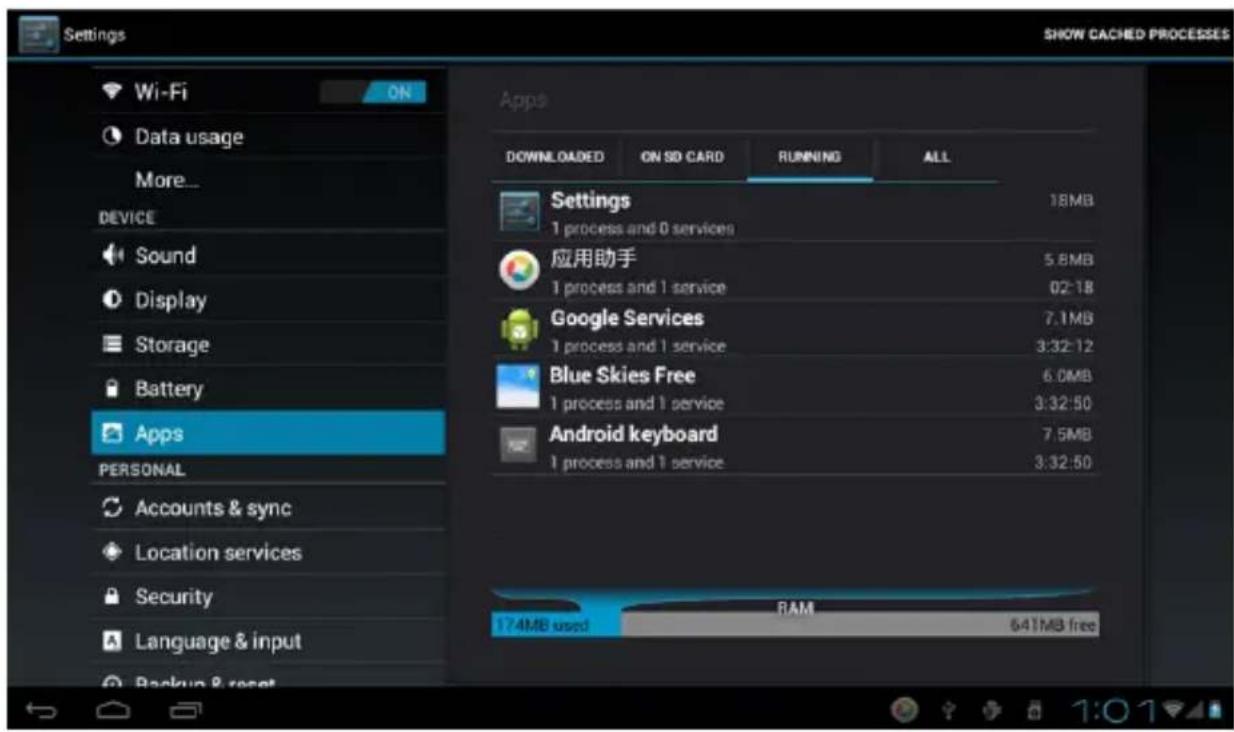 Sunstech CA7DUAL - Fermeture des applications - 2