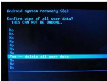 Sunstech CA107QCBT - Recovery mode for CA107QCBT 32GB - 3