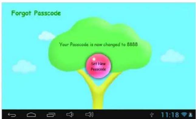 Sunstech CA7CHIL - 1.4.1.4.3: Esqueceu a Palavra-passe Parental - 2