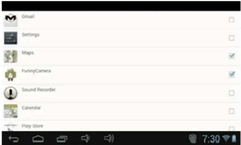 Sunstech CA7CHIL - 1.4.1.3: Gestion des applications - 1