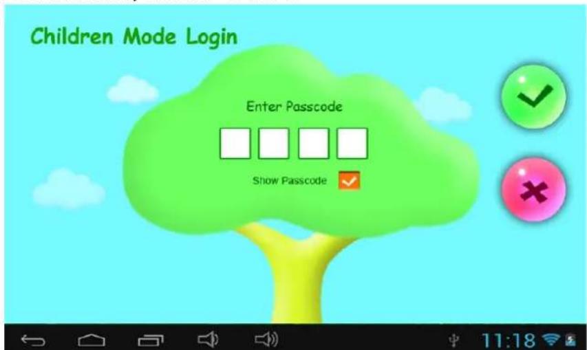 Sunstech CA7CHIL - Children Mode Login: - 1
