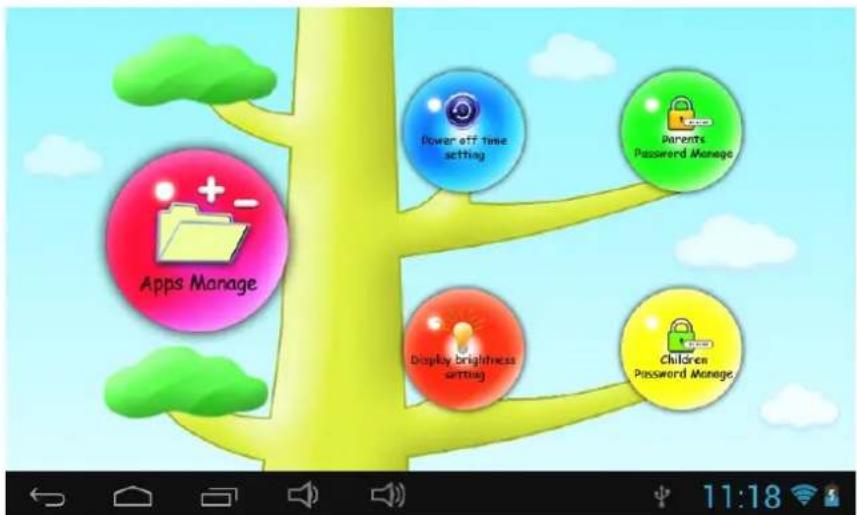 Sunstech CA7CHIL - 1.4.1: Configuração parental - 1