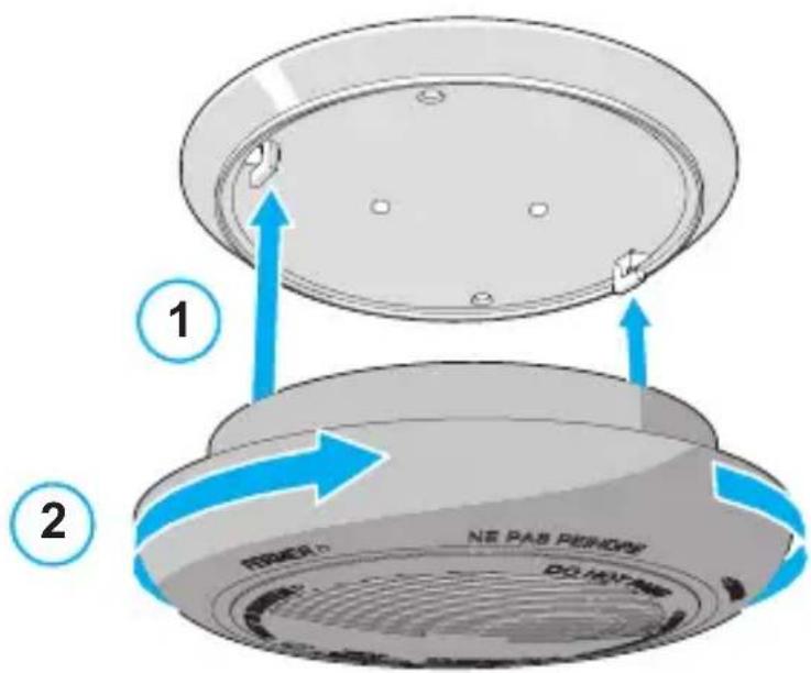 SMARTWARES SHS32000EU - Monter le détecteur de fumée - 2