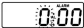 MEDISANA Medibreeze Plus - Alarm time setting - 1